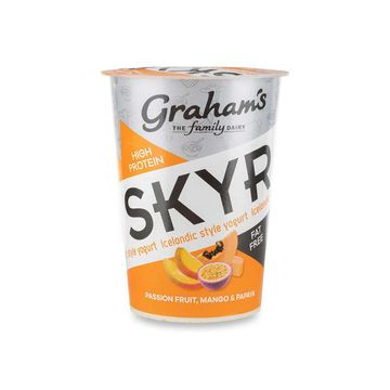 Skyr passion fruit yoghurt