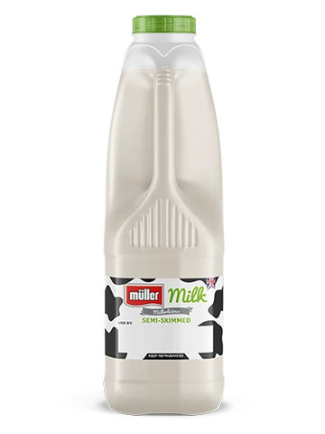 1 Litre Semi Skimmed Milk Poly Carton