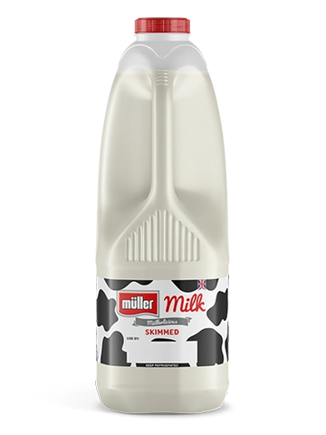 2 Litre Skimmed Milk Poly Carton