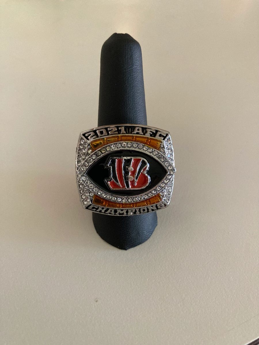 2021 AFC Cincinnati Bengals Super Bowl NFL Champions rings