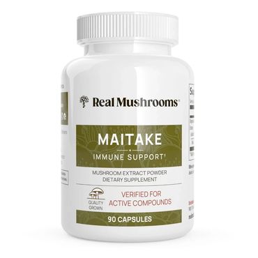 Real Mushrooms Organic Maitake Mushroom 90 Capsules
Immunity†