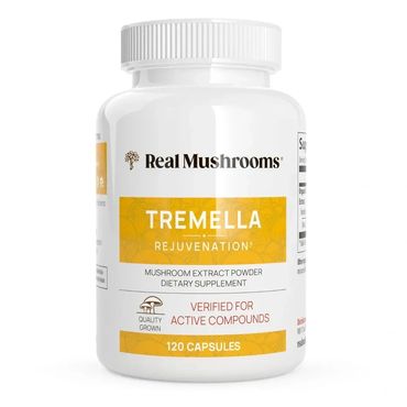 Real Mushrooms Organic Tremella Extract Capsules Longevity & Skin†
