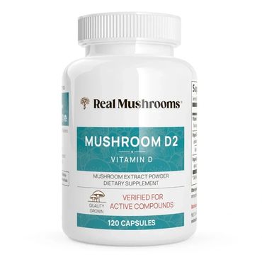 Real Mushrooms Vitamin D from Organic Mushrooms Immunity†
