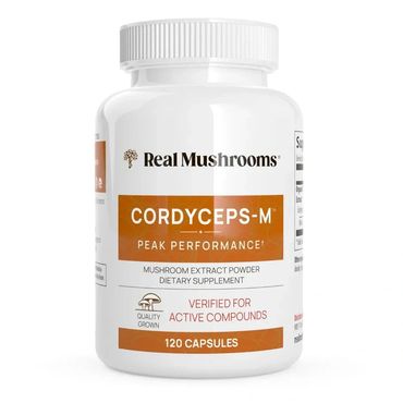 Real Mushrooms Organic Cordyceps Extract Capsules Energy†