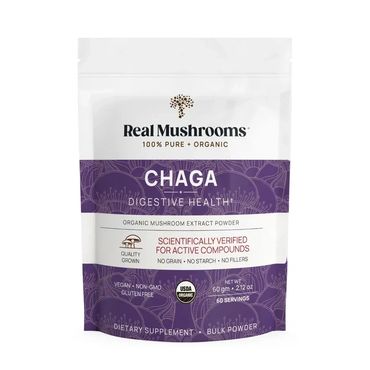 Real Mushrooms Organic Chaga Extract Powder Gut & Digestion†