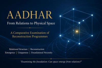 Cover for a study on Aadhar's relational structure and physical space.