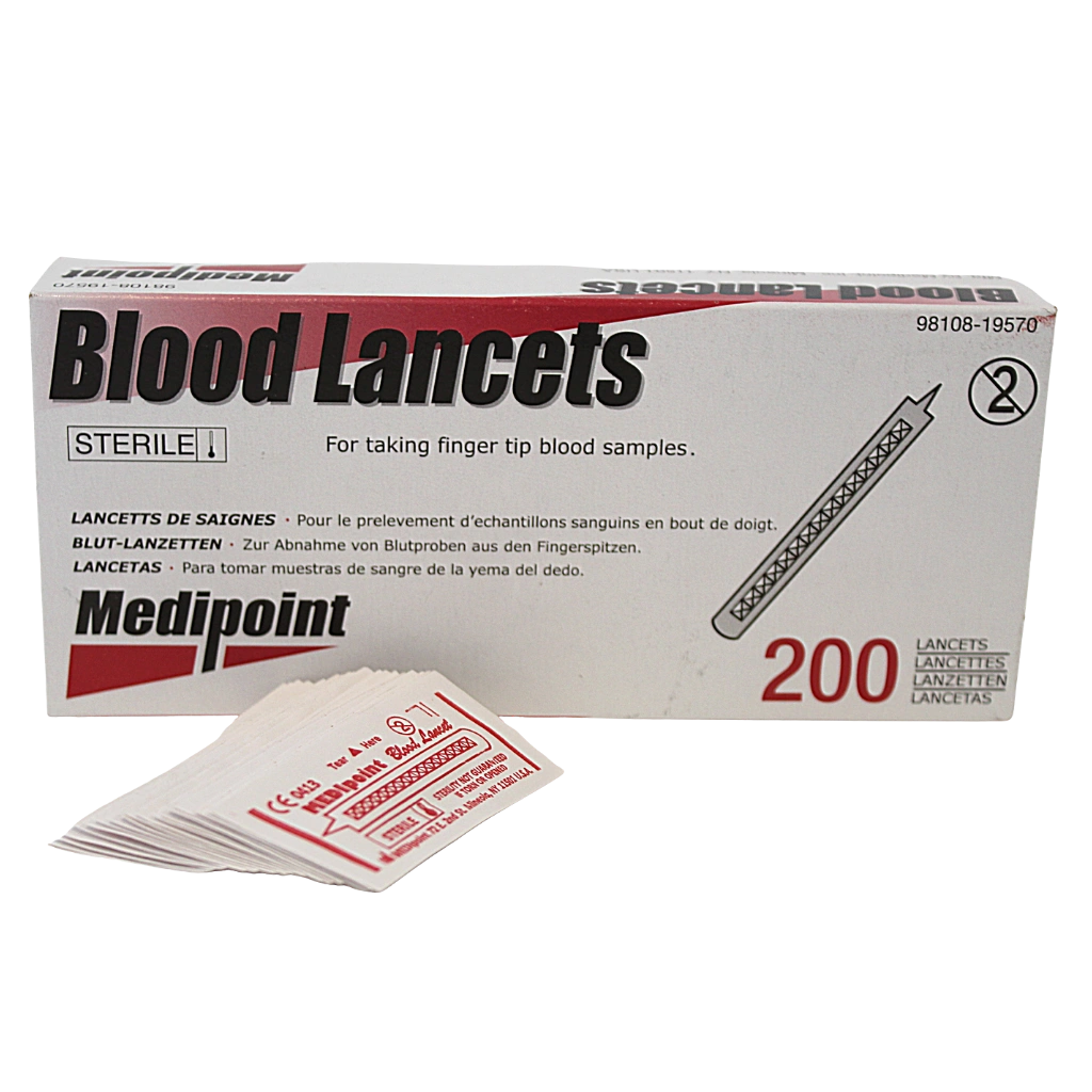 Lanceta Metálica (200 pzas)