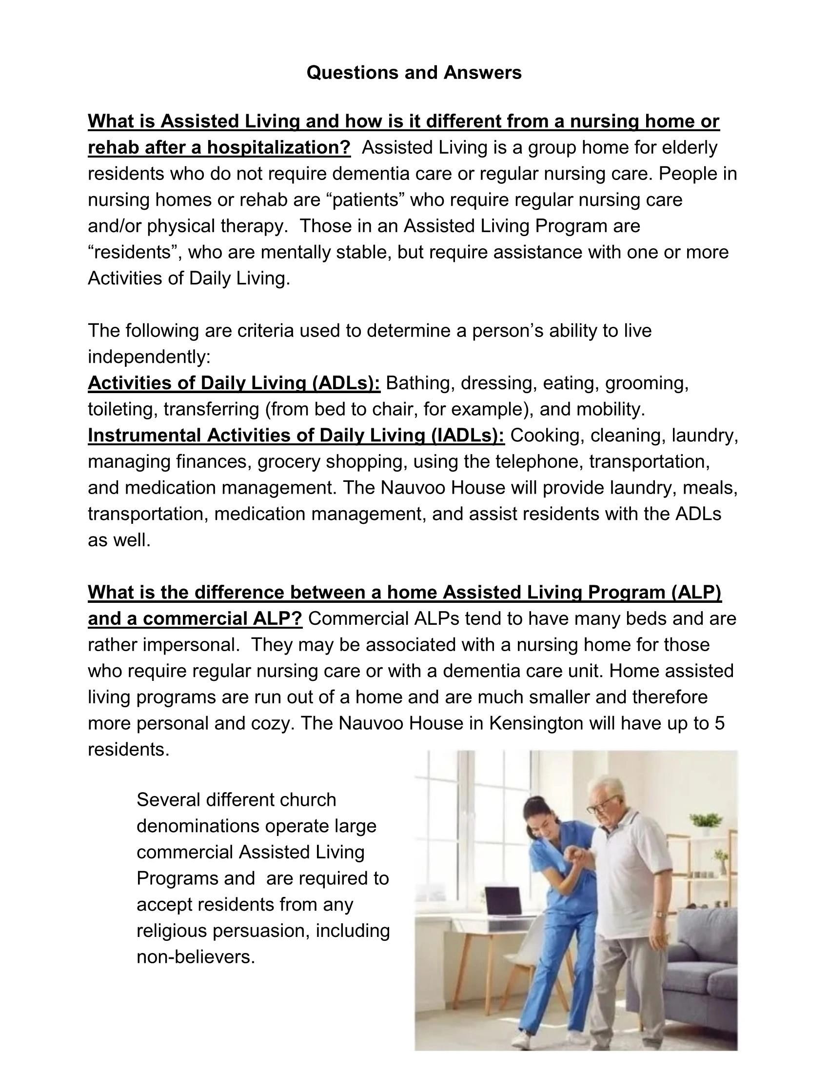 Caregiver assisting elderly man with walking in a bright living room.