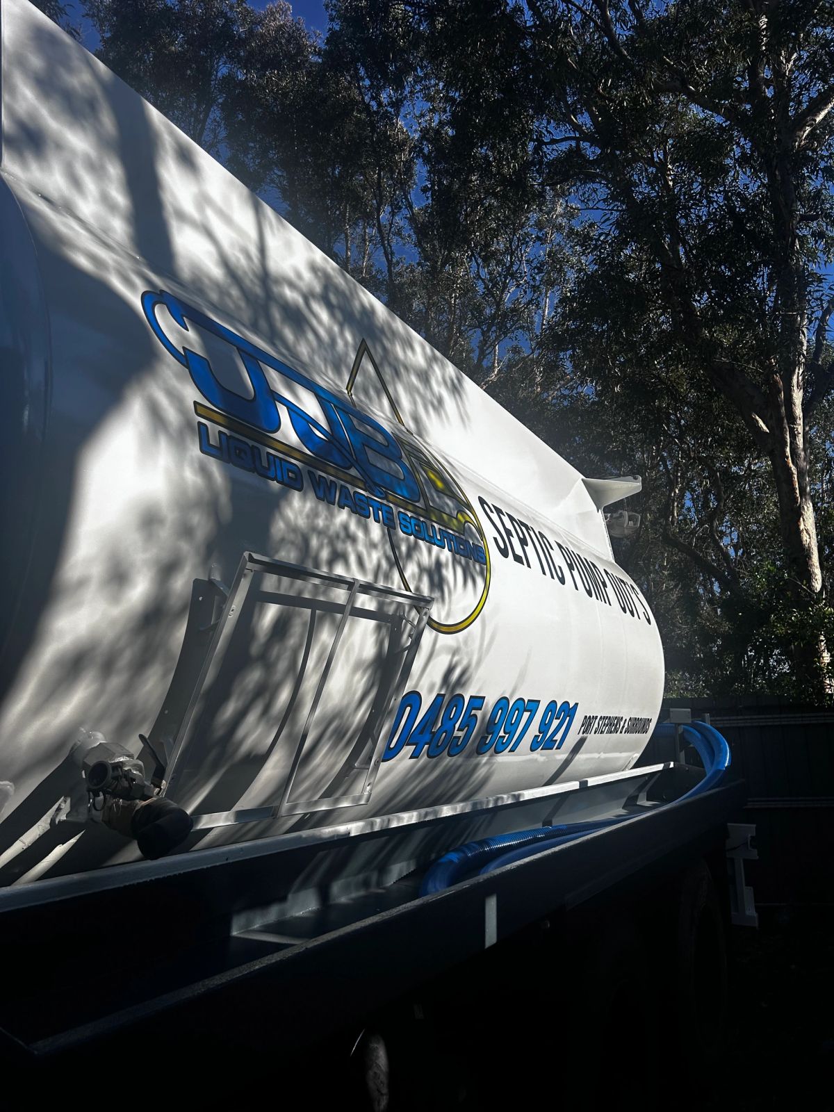 JJB Liquid Waste Solutions vacuum truck