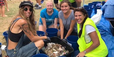 Community Clean Up event debris sorting collaboration Sunshine Coast Council Turtle Plastic