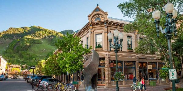 City of Aspen downtown Pitkin County