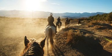 Make a three mile loop on the desert floor and experience how the pioneers traveled.  