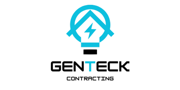 Blue light bulb with a house and lightning bolt inside, symbolizing energy or smart home.