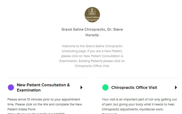 Appointment scheduler