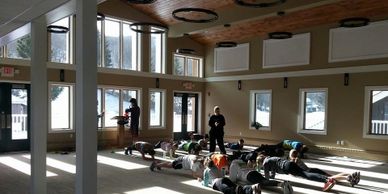 PSC Ski Racer Dryland Training at the AML Lodge