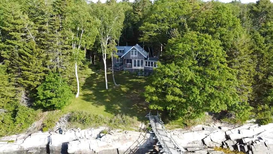 Lower Goose Island Maine Island, Houses for Rent, Deep Water Front