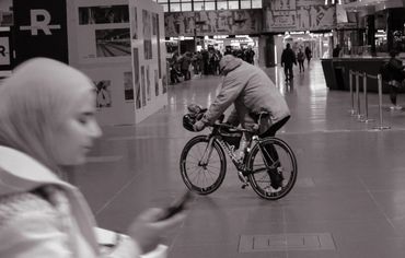 Vue extérieure de la station Bonaventure près de la gare centrale