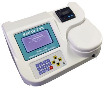 KANAD 7FX Semi Auto Biochemistry Analyser, LED Light Source, Erba, Robonik, Mindray 
