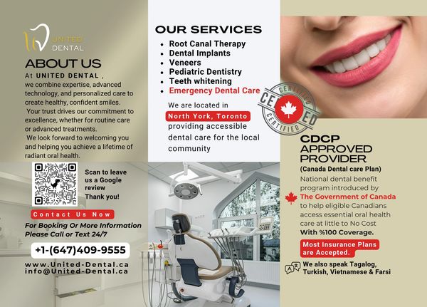 United Dental Clinic Flyer