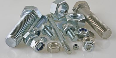 Plain, Zinc Plated, Stainless Steel, Cap Screws, Studs and Nuts all grades.