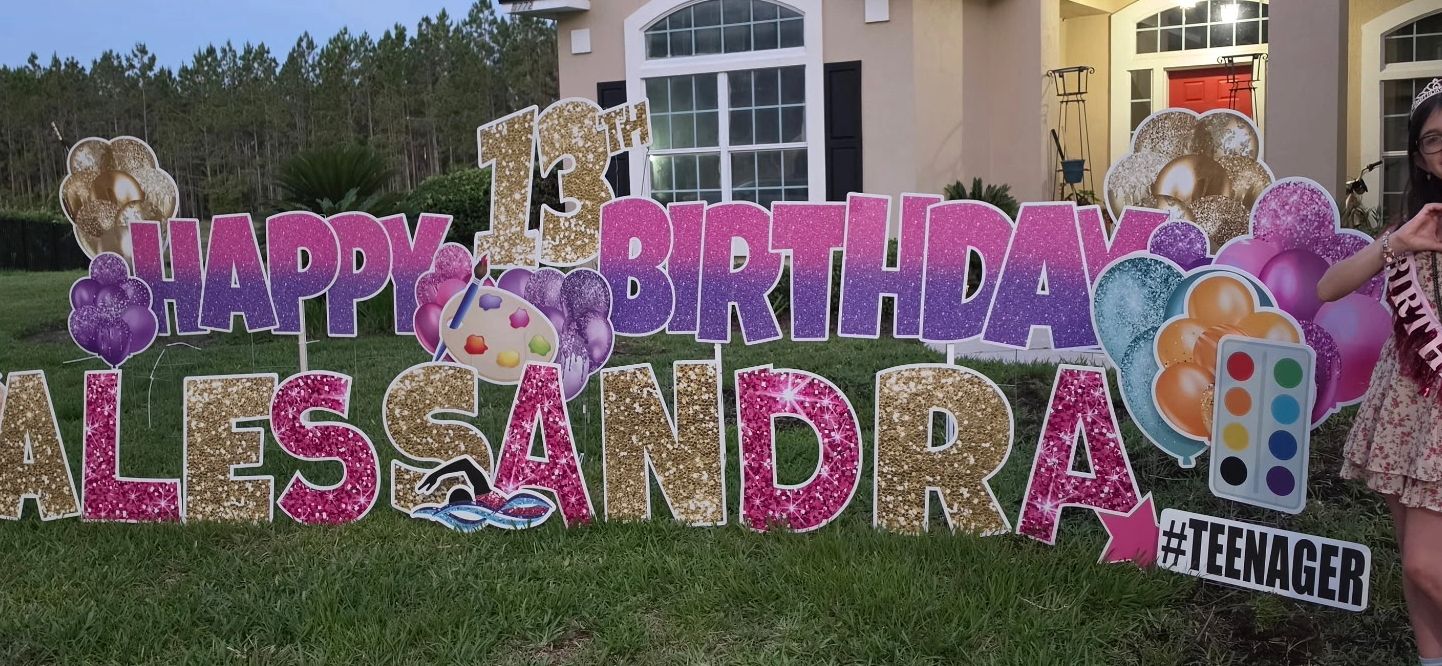 We went all out for this new teens 13th birthday! 