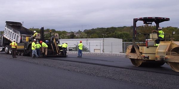 Porous Asphalt Parking Lot