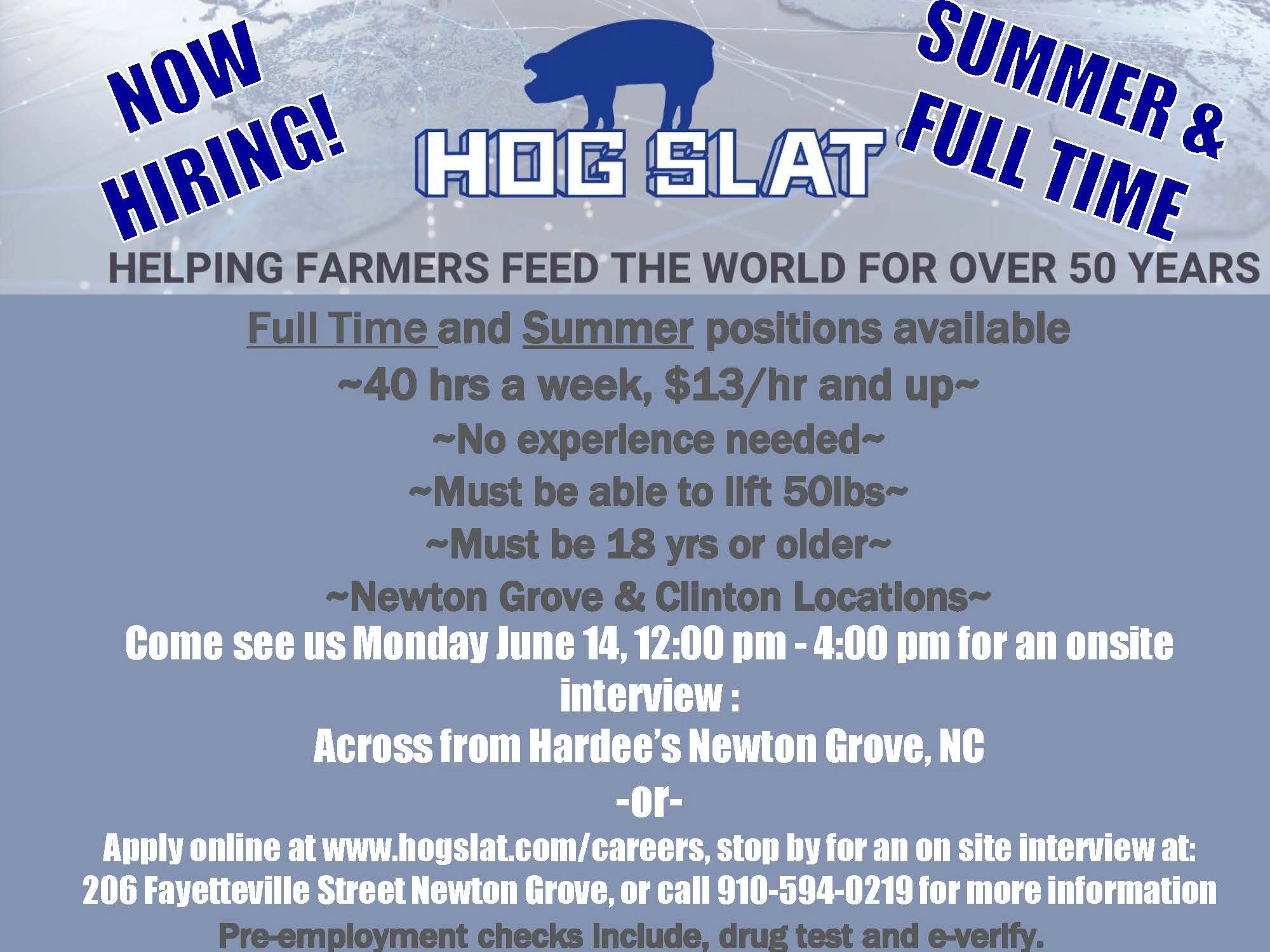 Hog Slat Jobs - yykzbbq