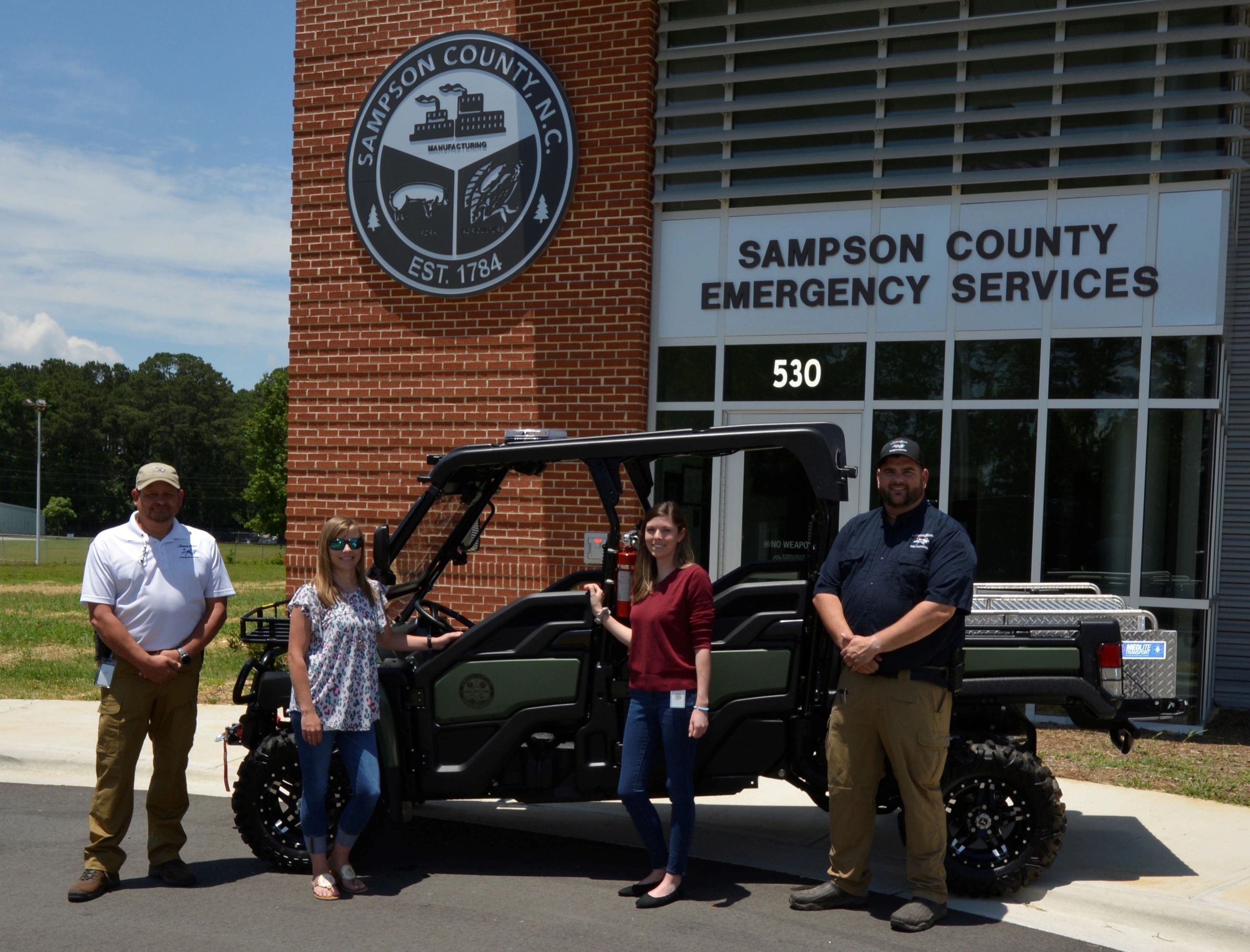 Sampson EMS Rewarded Equipment Grant