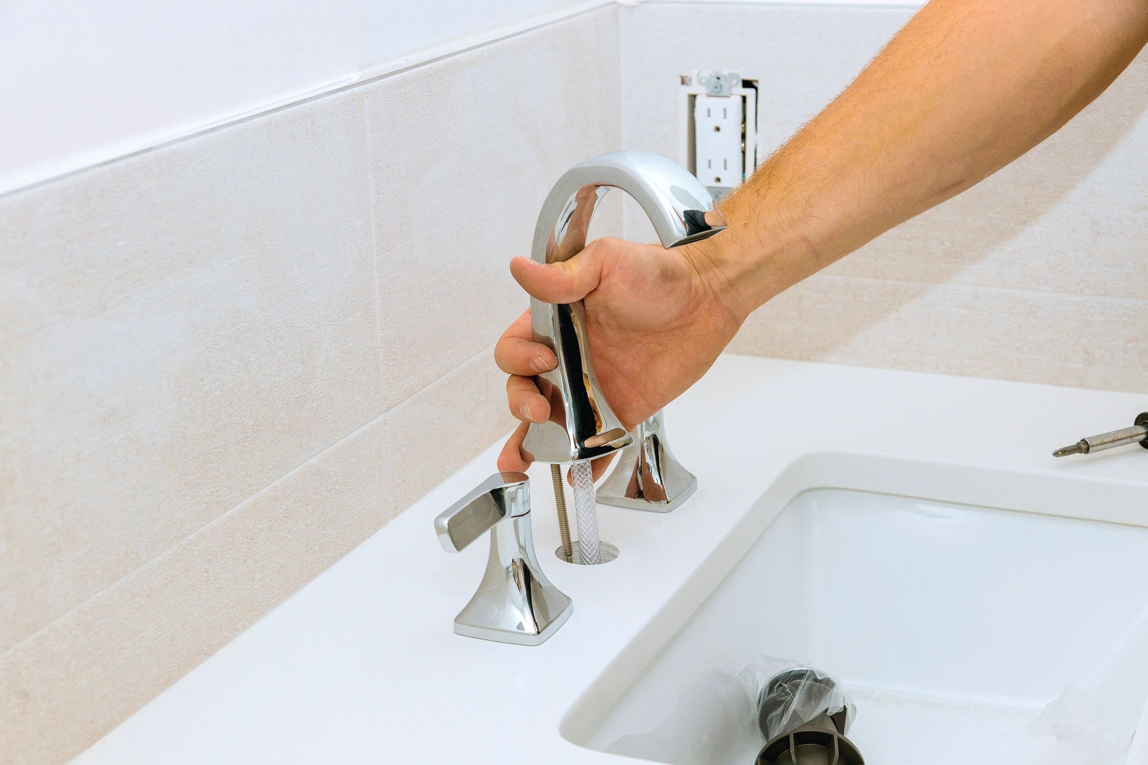 How to Install a Bathroom Faucet