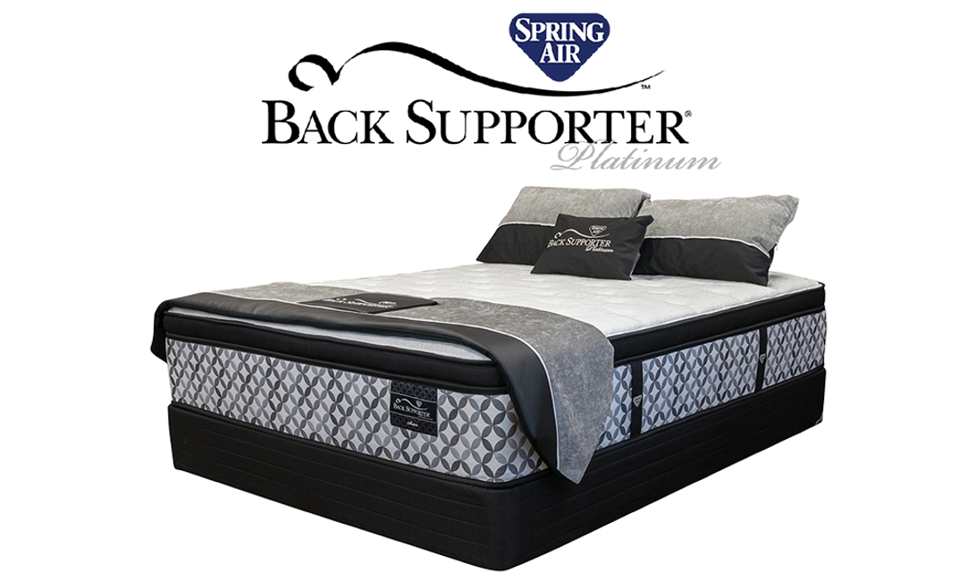 spring air back supporter mattress queen