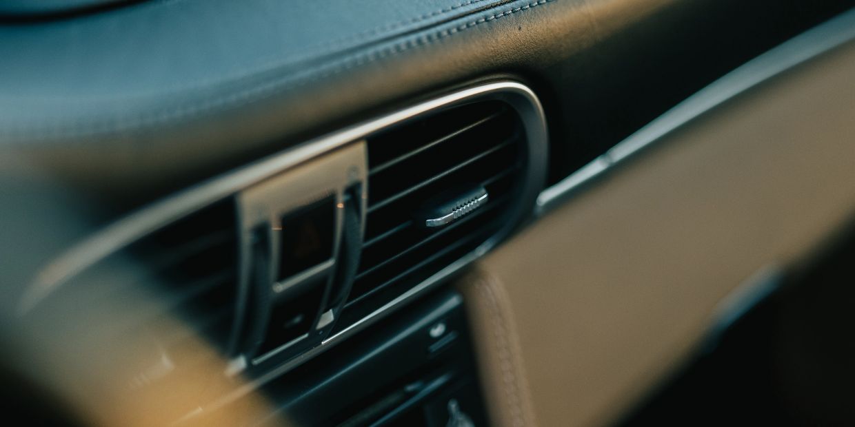 Air conditioning vents Porsche 911 Turbo manual 997 generation Roswell Georgia