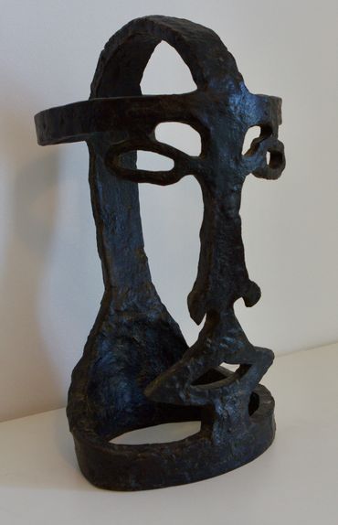 Kosta Alex 
Open Head, 1950
Bronze
Height 38cm
Fine art sculpture 