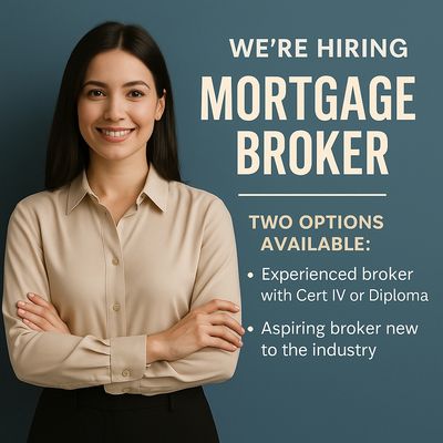 Hiring mortgage brokers with experience or new to the industry.