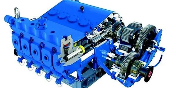 High pressure fracking pump
