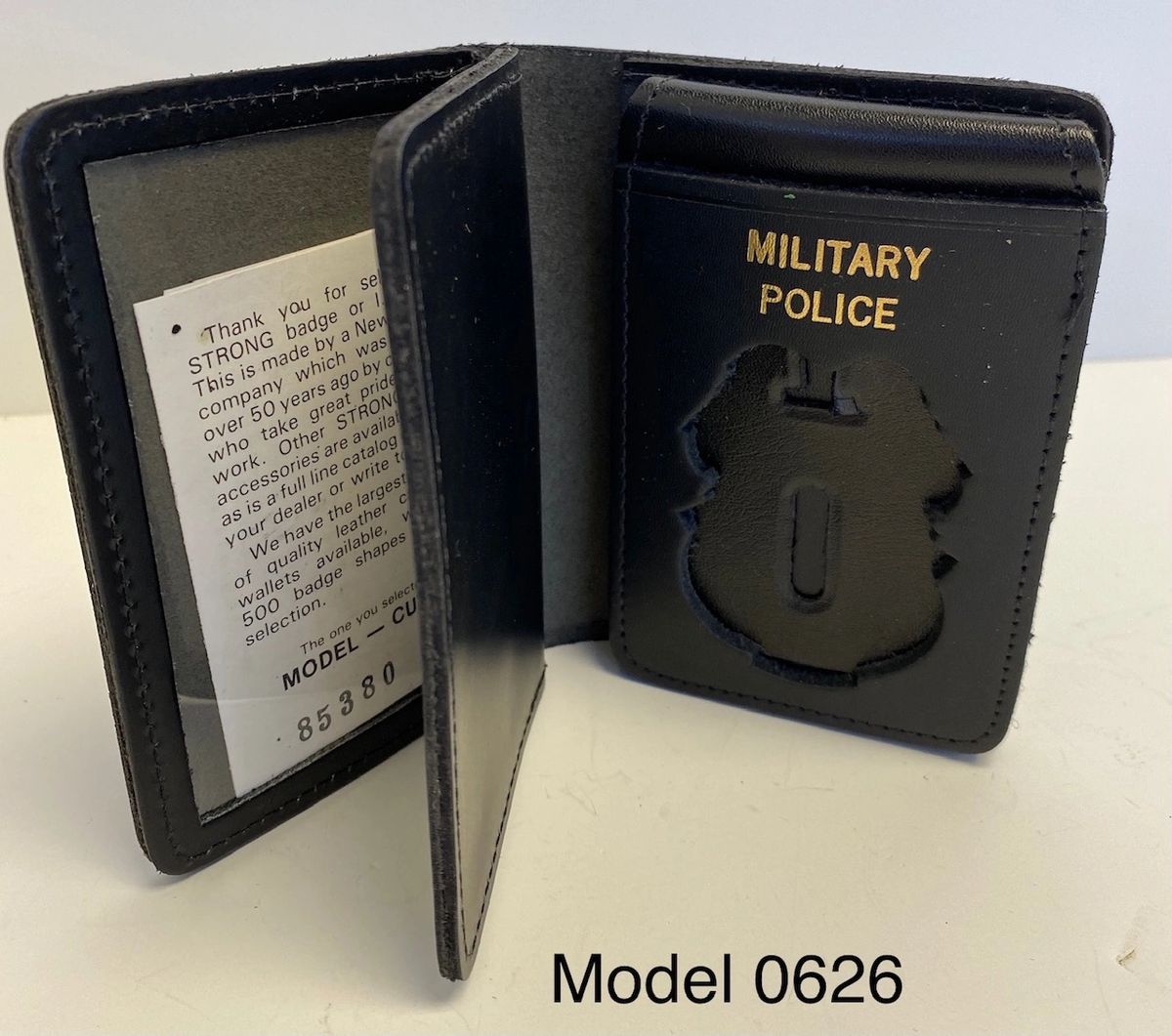 Wallet & Police Badge Holder - Style mw2516TA