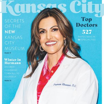 Best of Kansas City Top Doctor Magazine Cover Dr. Khanna