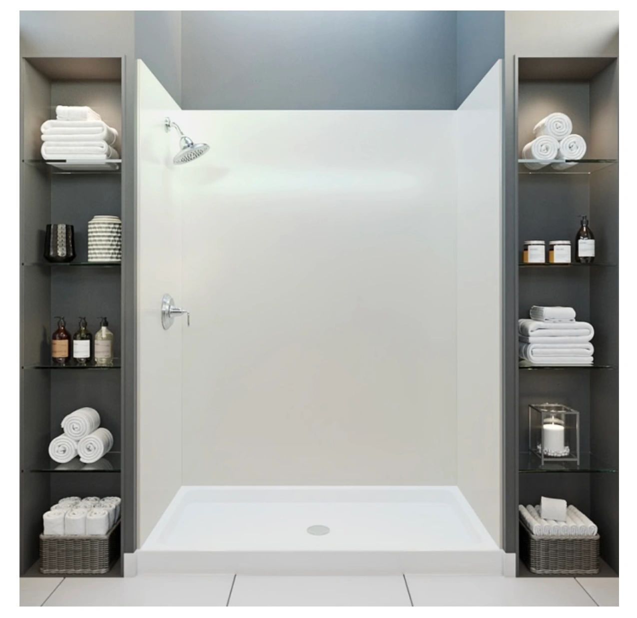 Wilsonart wetwall Aria white