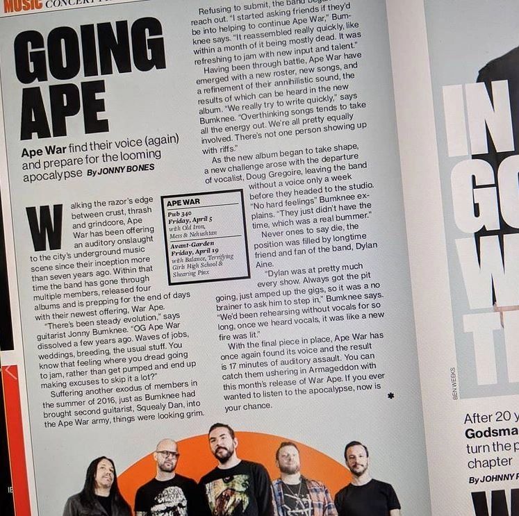 beatrout mag War Ape review