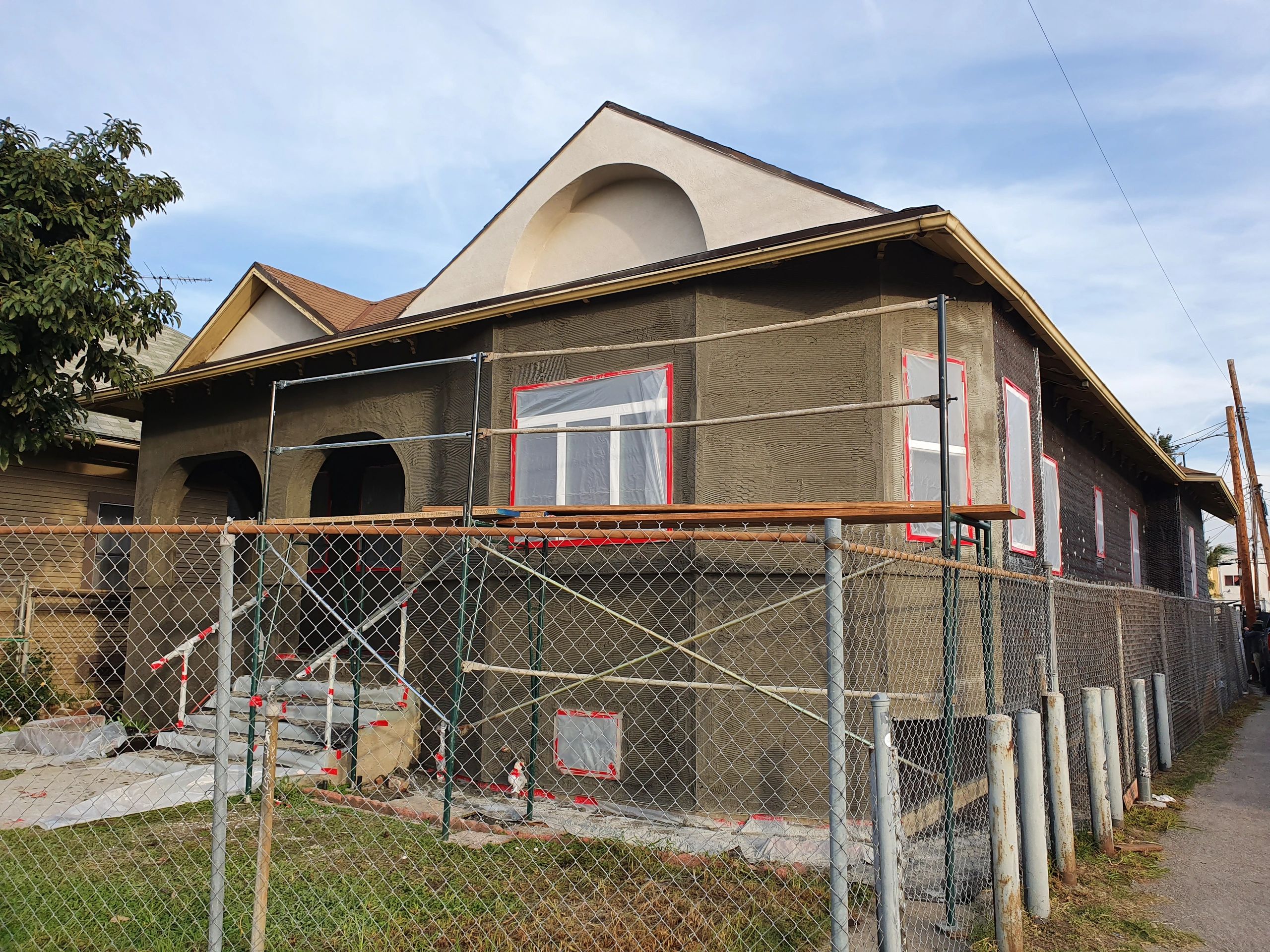 New Stucco Over Wood Siding Case Study.