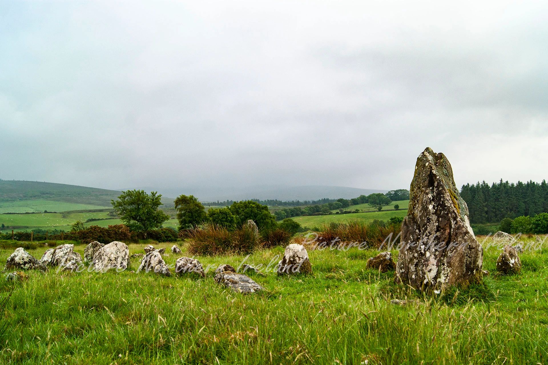 Aughlish Stone Circles, Feeny, County Londonderry, Northern Ireland