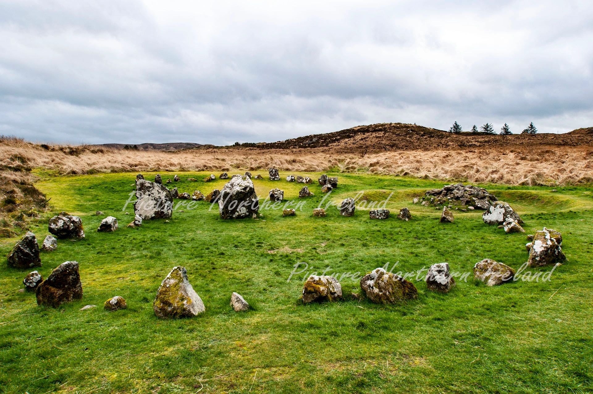 Beaghmore Stone Circles, Cookstown, County Tyrone, Northern Ireland