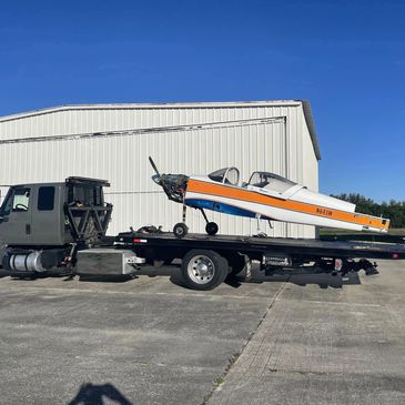 Fast tow truck service for cars, trucks, and planes in downtown Clearwater.
