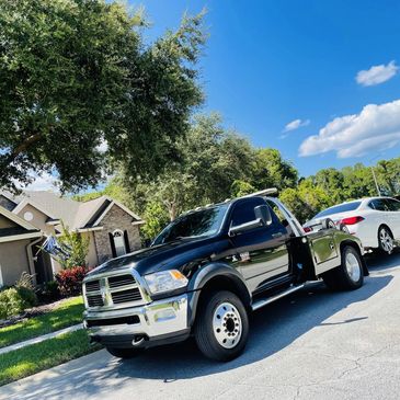 Professional flatbed towing for luxury and exotic vehicles in Clearwater.