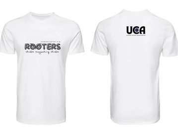 ROOTERS T-Shirt (Unisex)
Tagline: Chicks Supporting Chicks