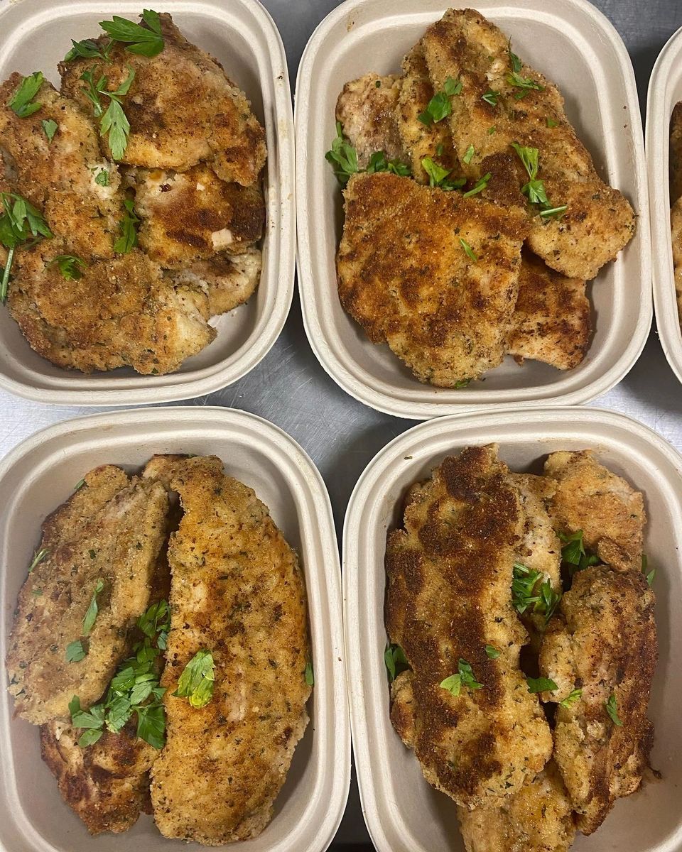 Breaded Chicken Cutlets by the pound (GF Option available!)