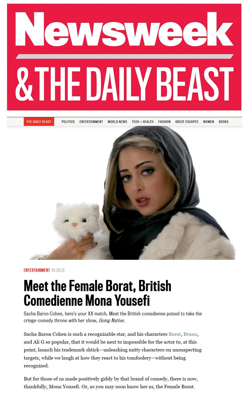 In the press | mona yousefi