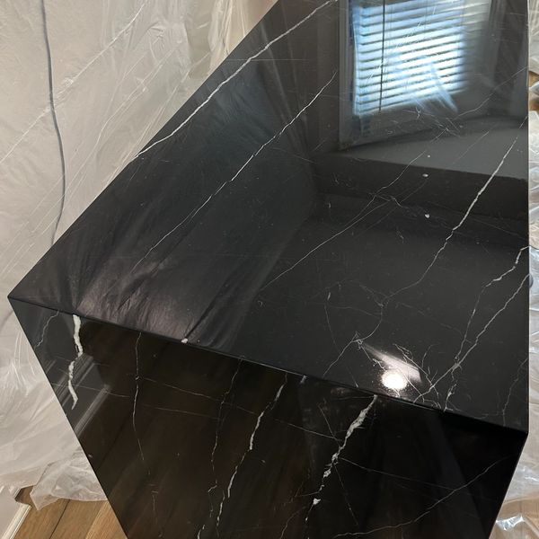 Black Marble Repair Polish Finish