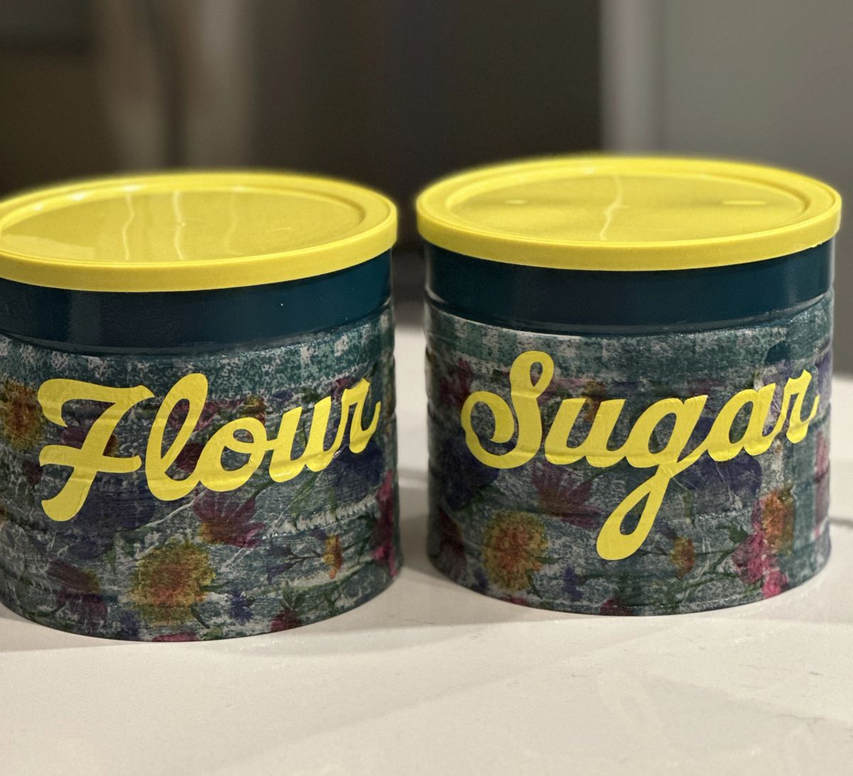 Food Storage Canisters for Sugar and Flour (set) - Food Grade Steel - Picture 12 of 13