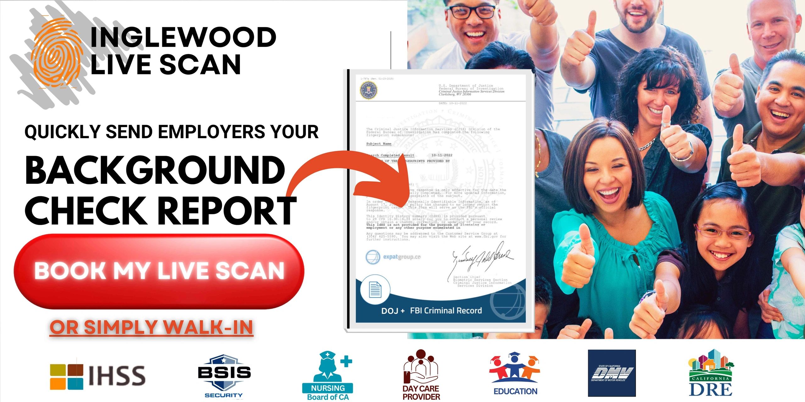 Inglewood Live Scan