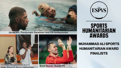 Muhammed Ali Sports Humanitarian of the Year award poster
